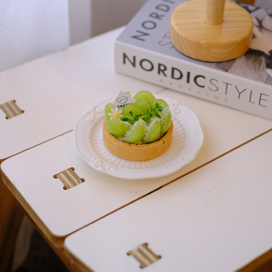 Grape Custard Tart