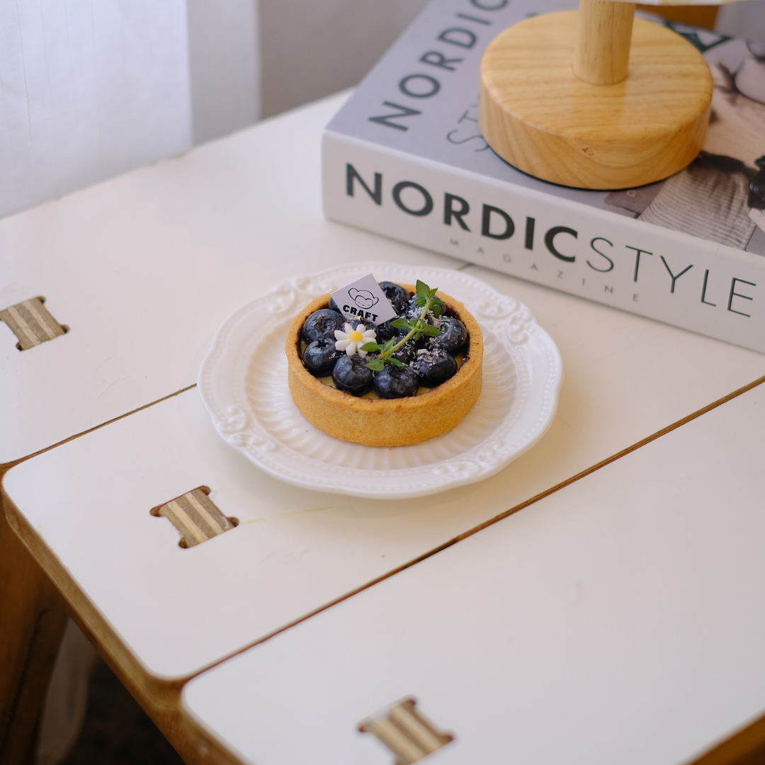 Blueberry Custard Tart