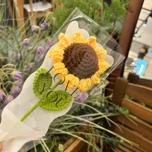 Crocheted Sunflower