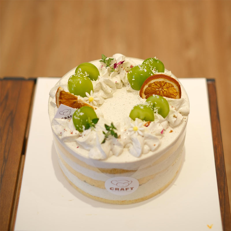 5.5-inch Jasmine Grape Cake