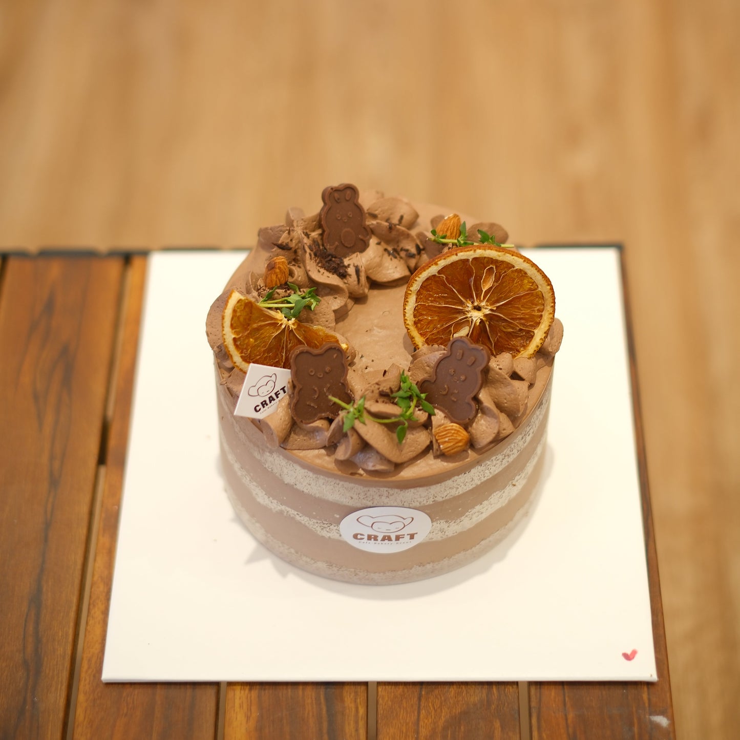 6'inch Chocolate Crumble Cake