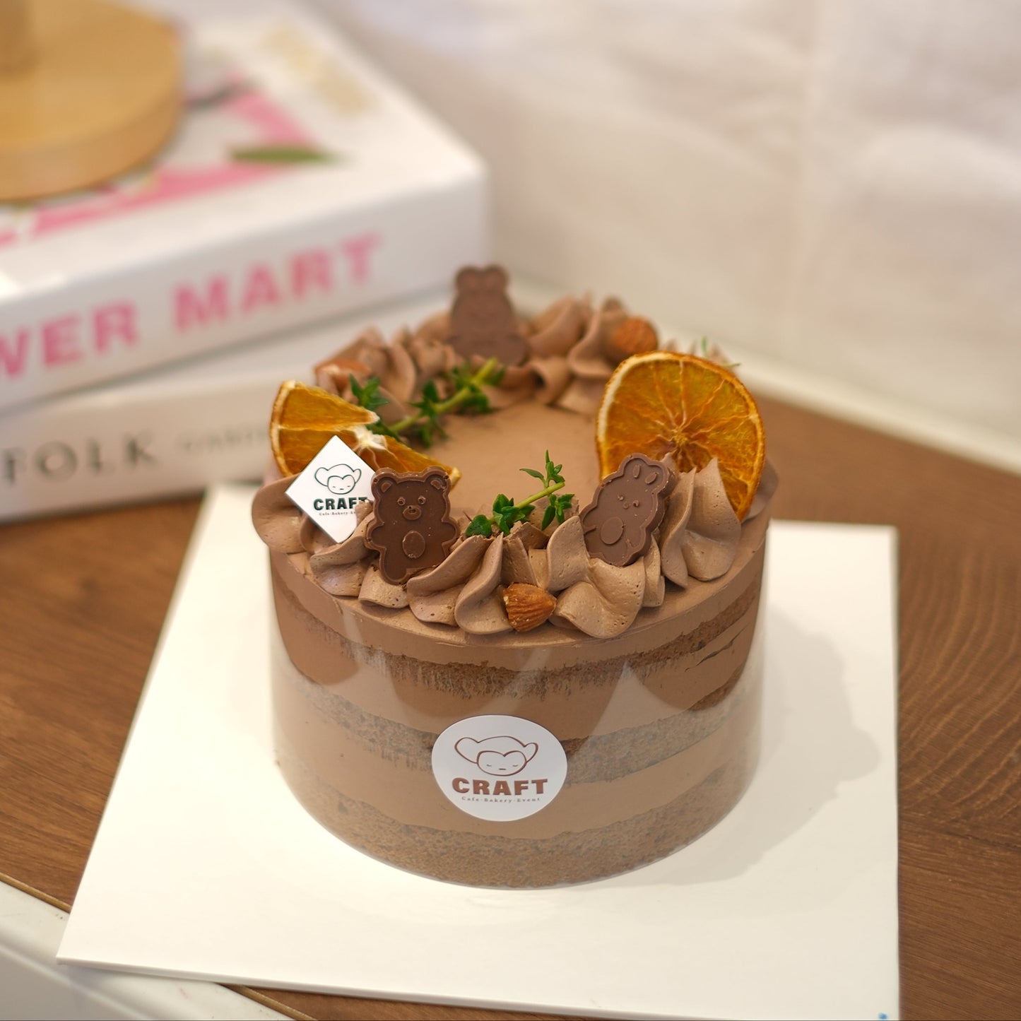 6'inch Chocolate Crumble Cake