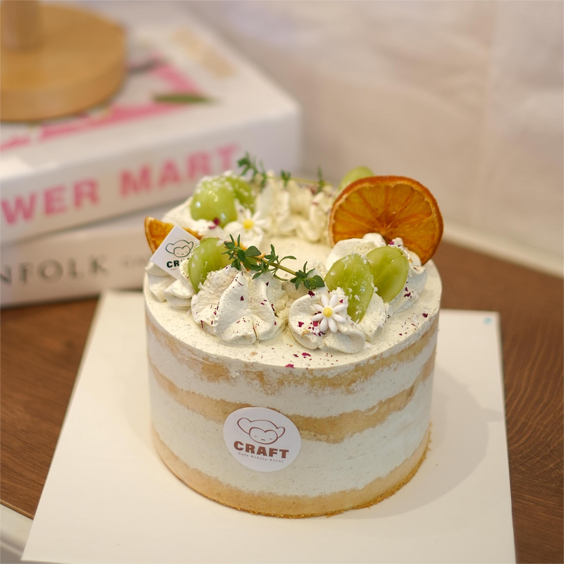 5.5'inch Jasmine Grape Cake