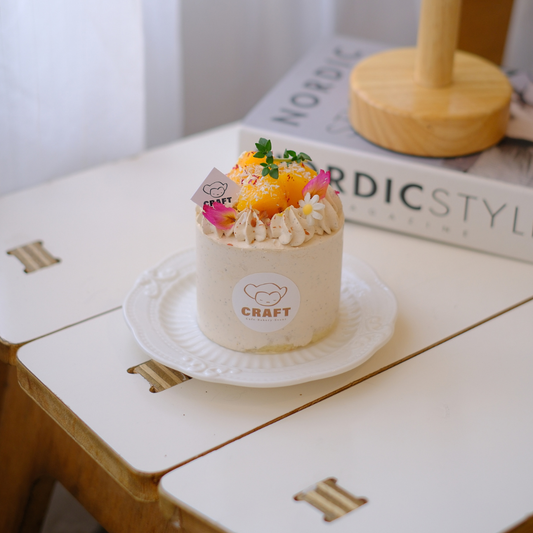 Earl Grey Mango Cake