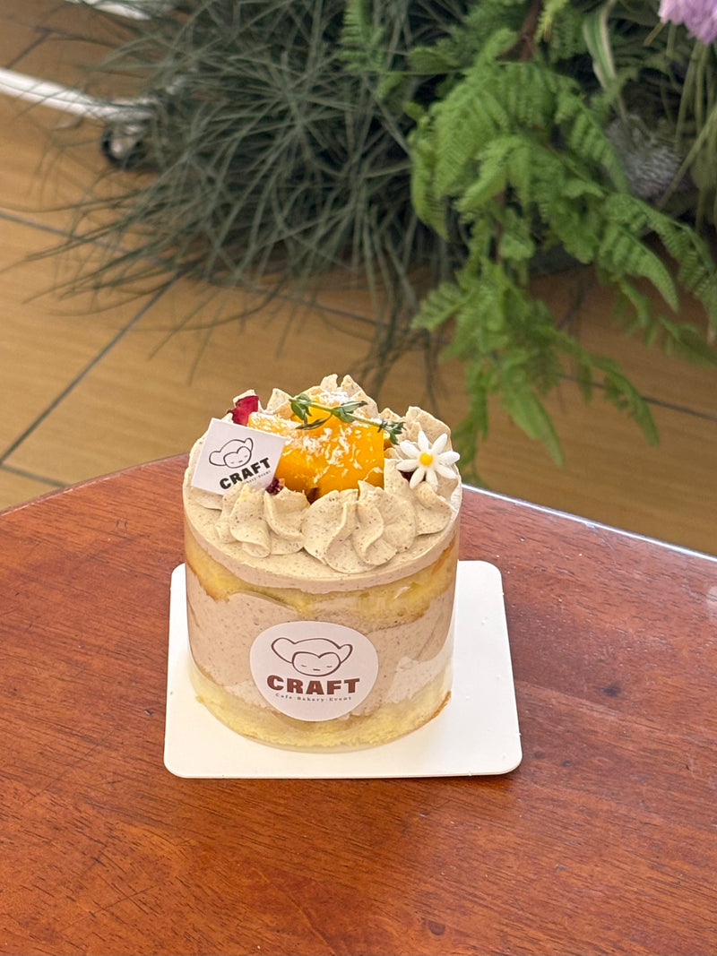 Earl Grey Mango Cake