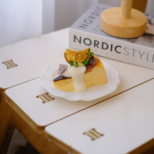 Lemon Burn Cheese Cake