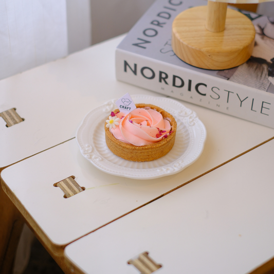 Lychee Rose Tart