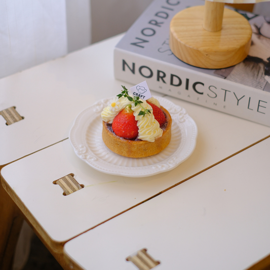 Strawberry Custard Tart